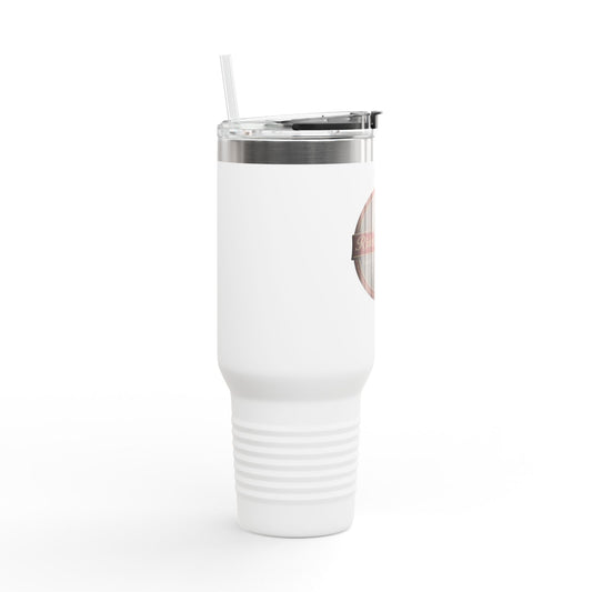40oz Insulated Travel Mug — Rider Emporium Logo Stainless Steel Tumbler