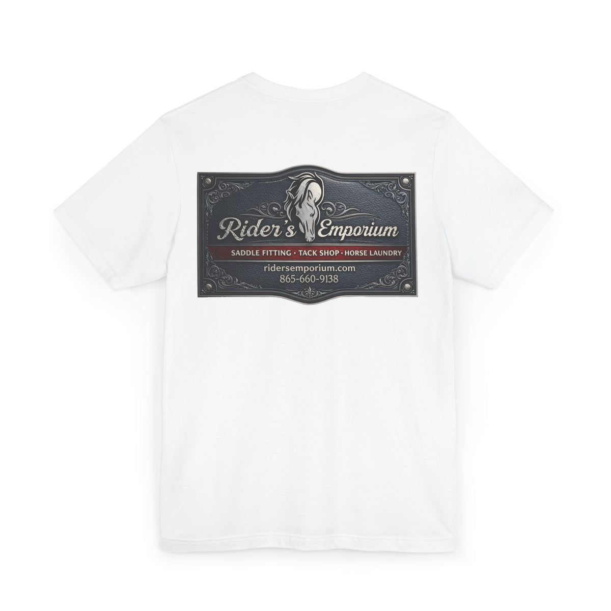 Rider's Emporium Back-Print T-Shirt