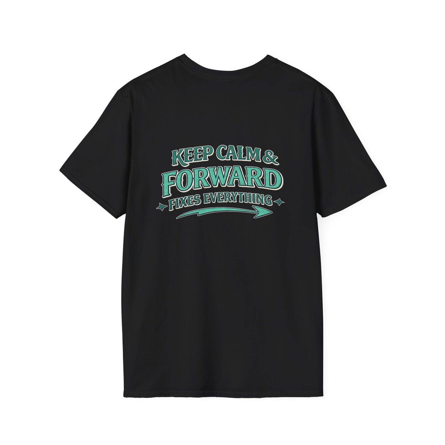 "Keep Calm & Forward" Graphic Tee