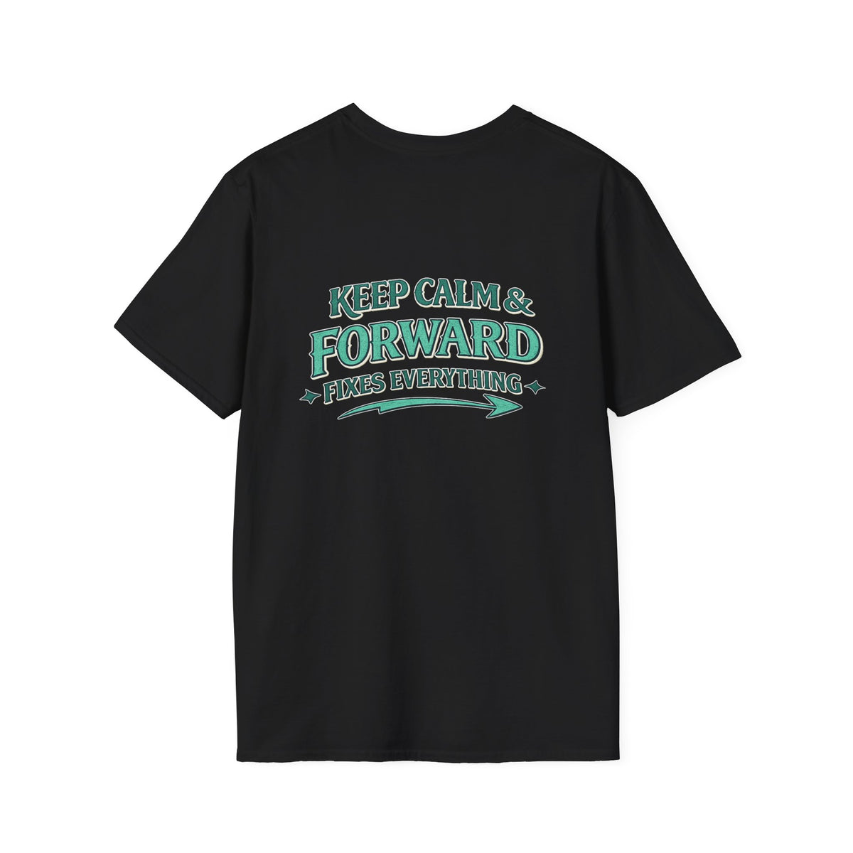 "Keep Calm & Forward" Graphic Tee
