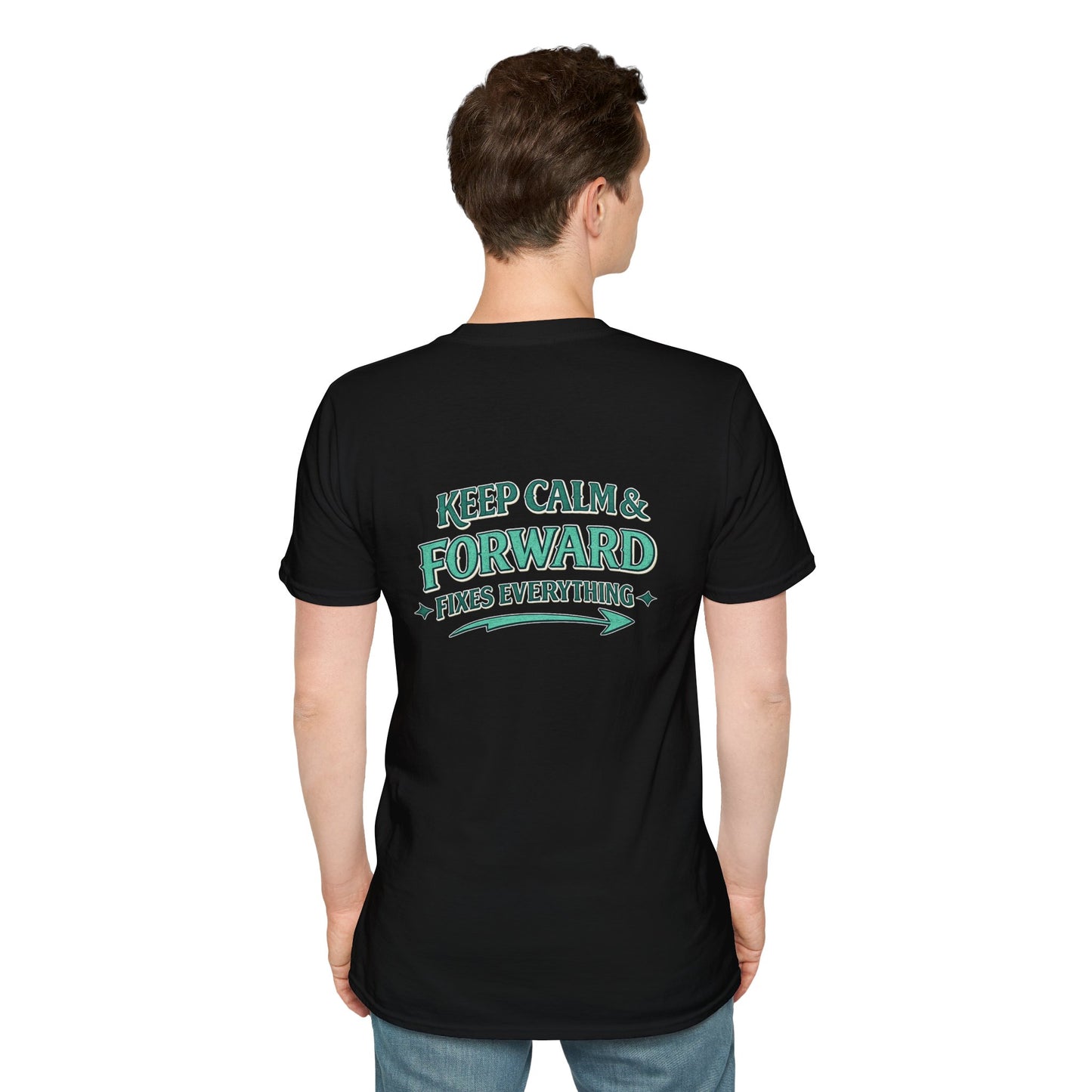 "Keep Calm & Forward" Graphic Tee