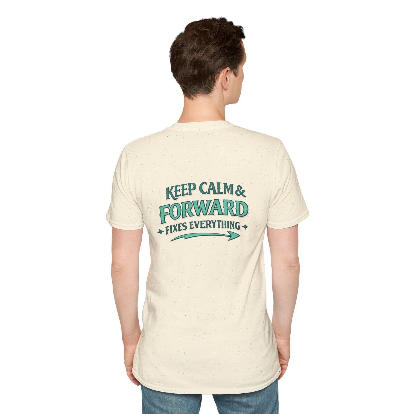 "Keep Calm & Forward" Graphic Tee