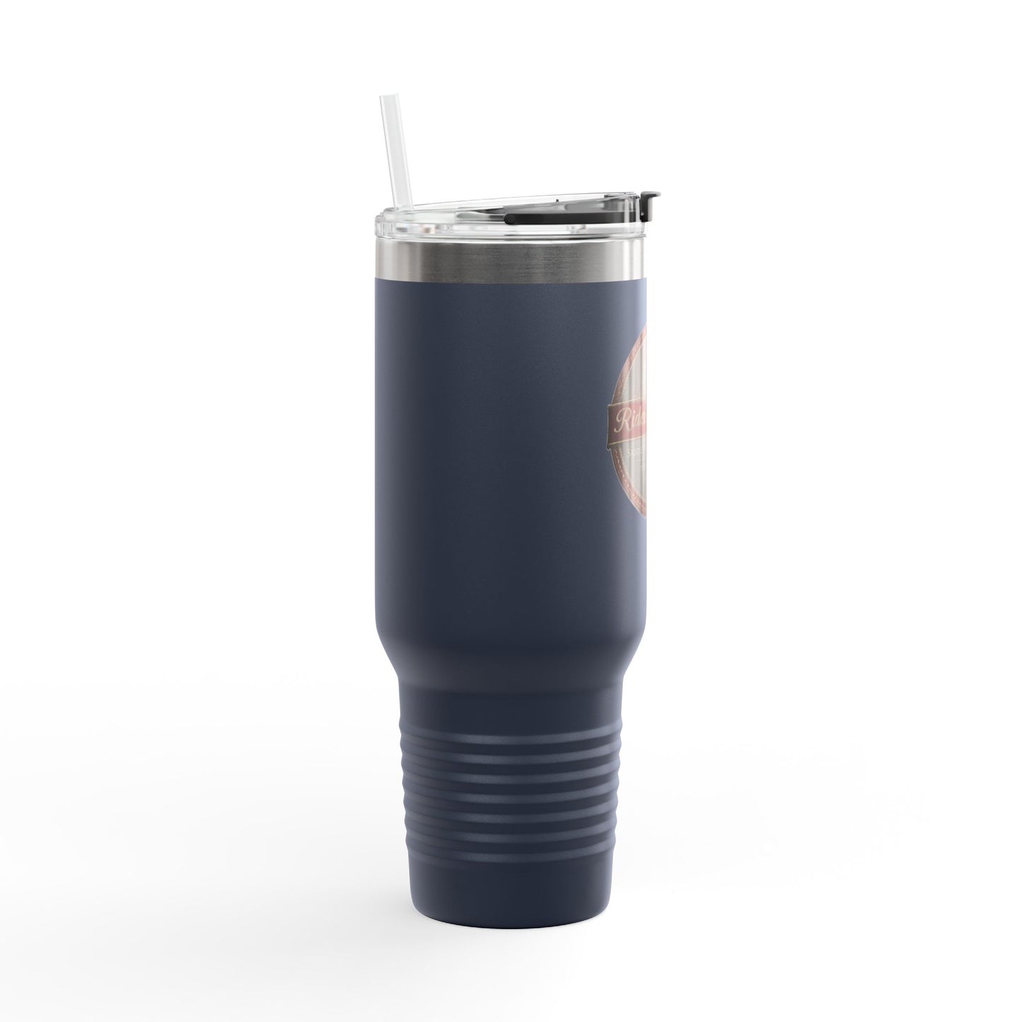 40oz Insulated Travel Mug — Rider Emporium Logo Stainless Steel Tumbler