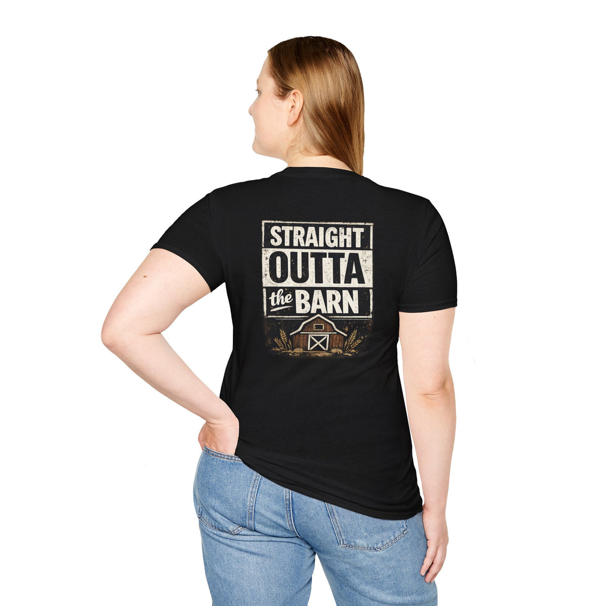 "Straight Outta the Barn" Soft T-Shirt