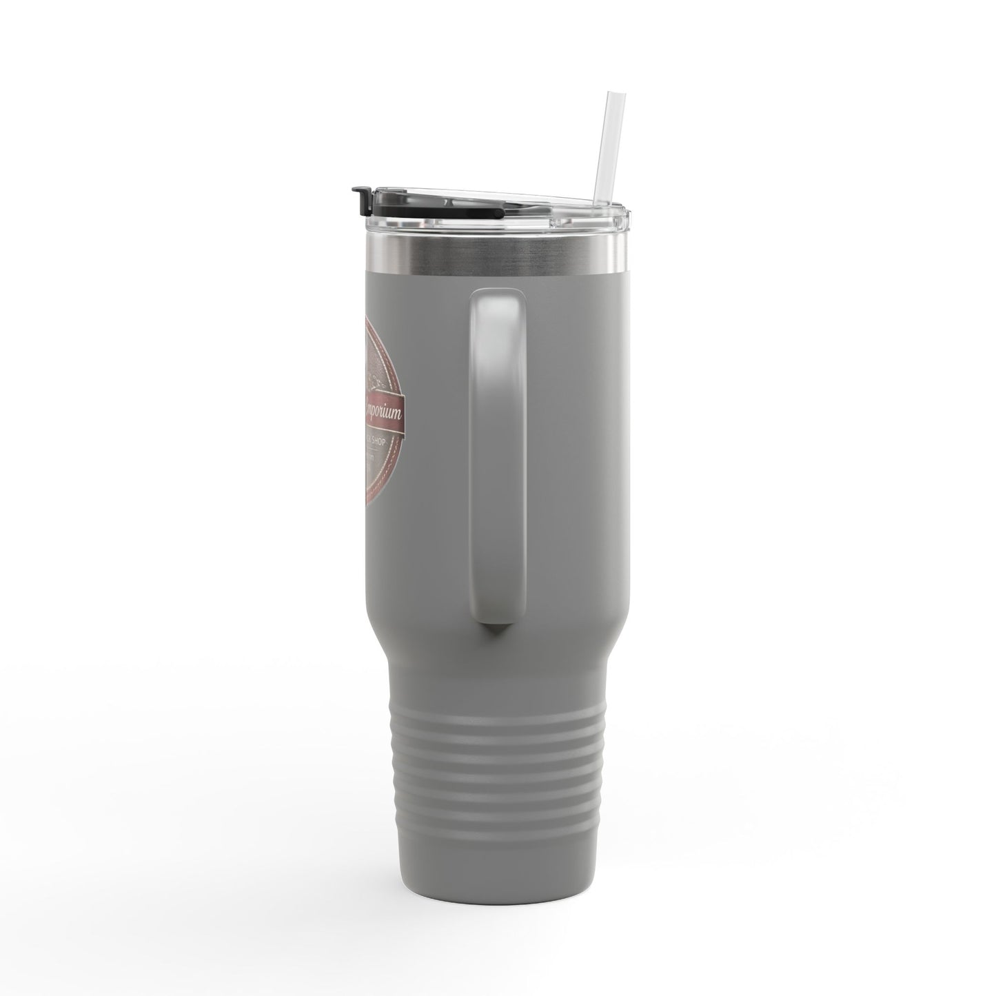 40oz Insulated Travel Mug — Rider Emporium Logo Stainless Steel Tumbler