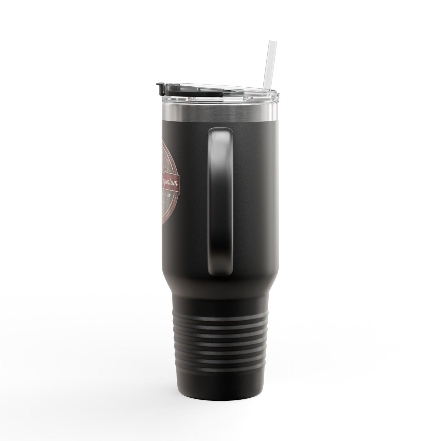 40oz Insulated Travel Mug — Rider Emporium Logo Stainless Steel Tumbler