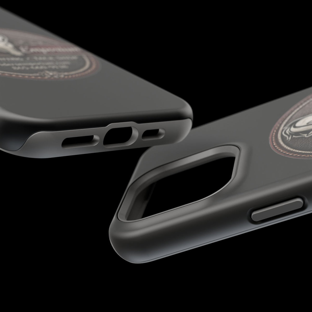 Magnetic Impact-Resistant Phone Case — Saddle Shop Logo