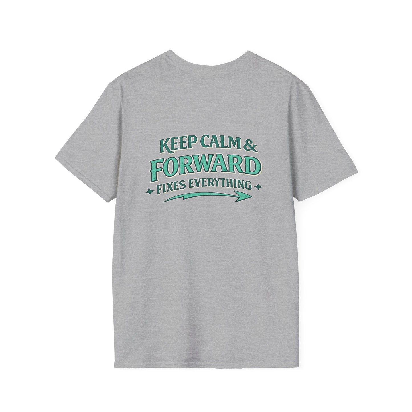 "Keep Calm & Forward" Graphic Tee