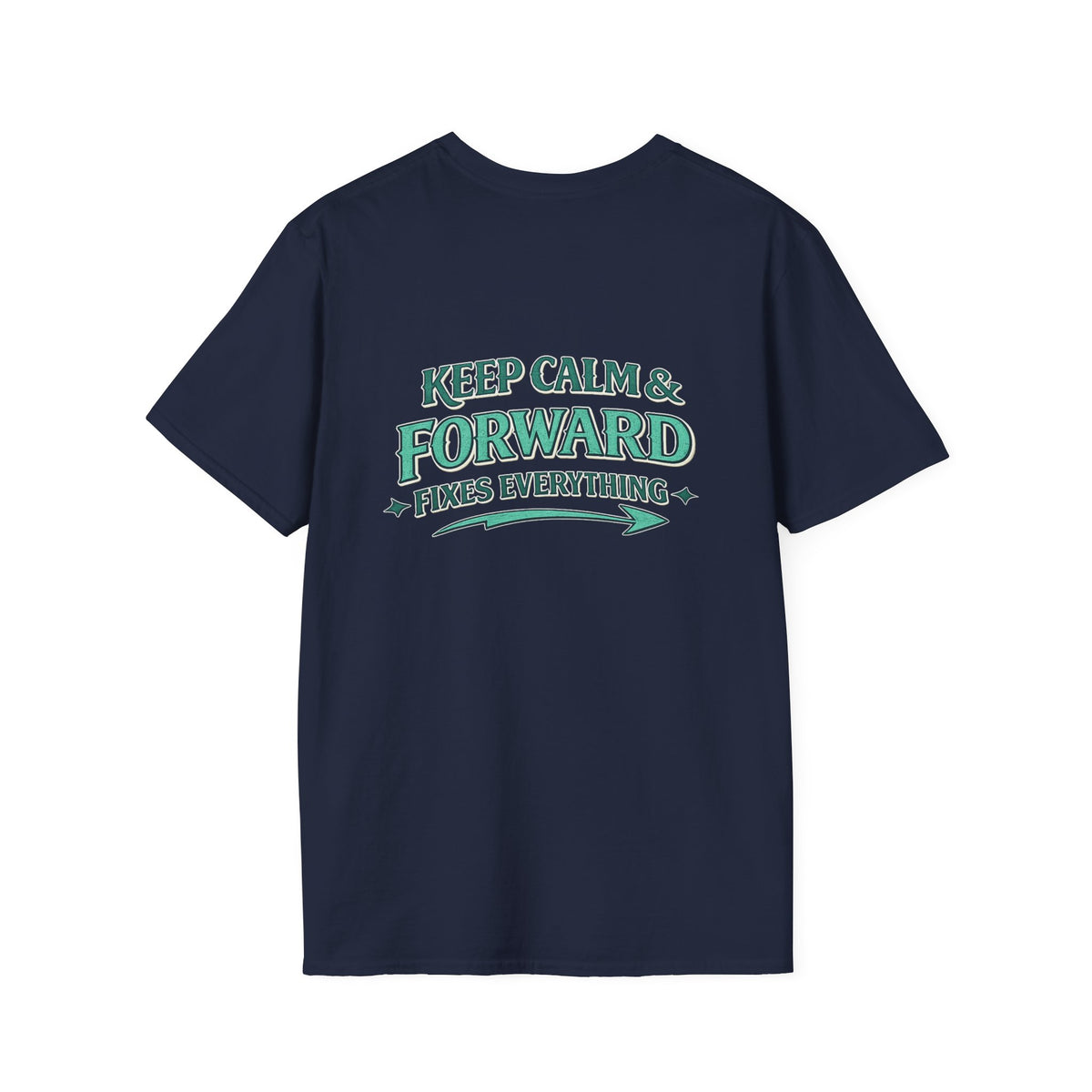 "Keep Calm & Forward" Graphic Tee