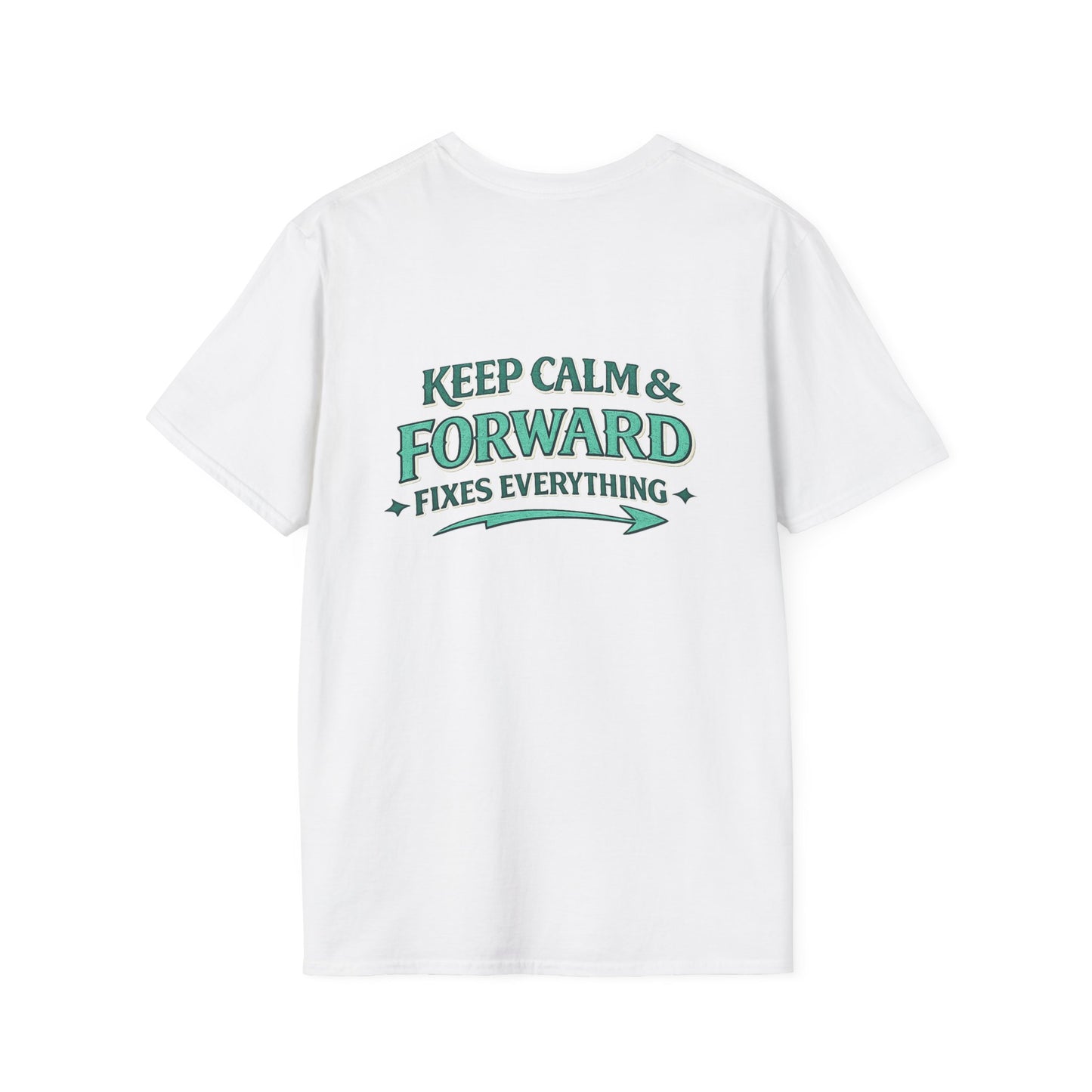 "Keep Calm & Forward" Graphic Tee