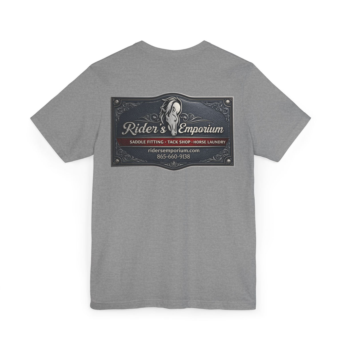 Rider's Emporium Back-Print T-Shirt