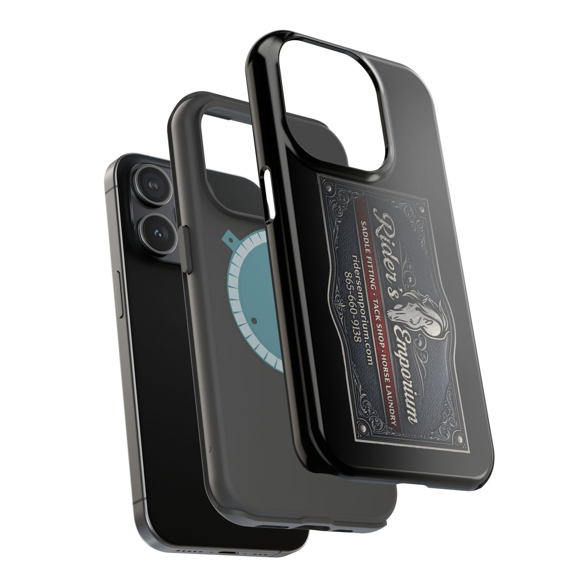 Magnetic Impact-Resistant Phone Case — Rider’s Emporium Logo