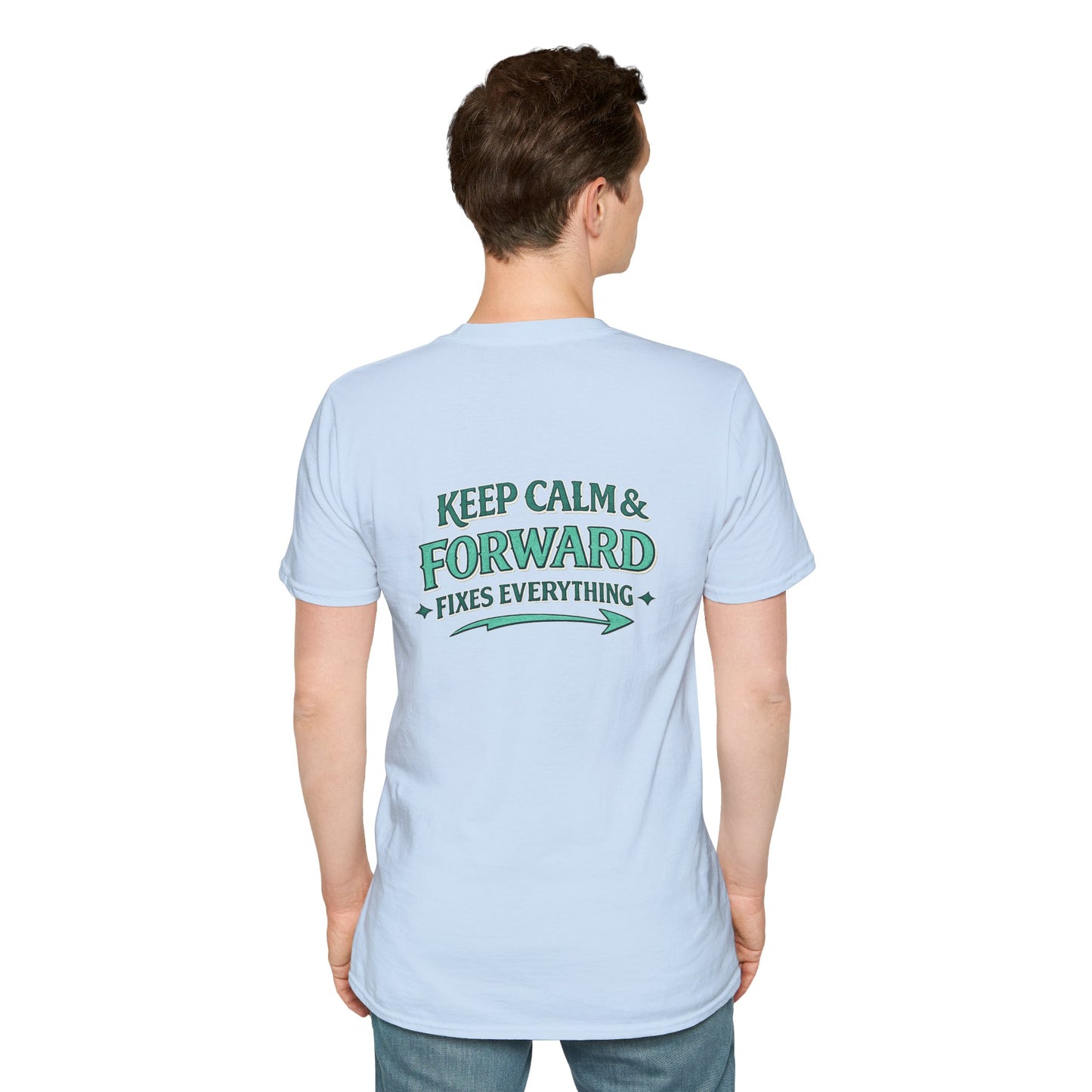 "Keep Calm & Forward" Graphic Tee