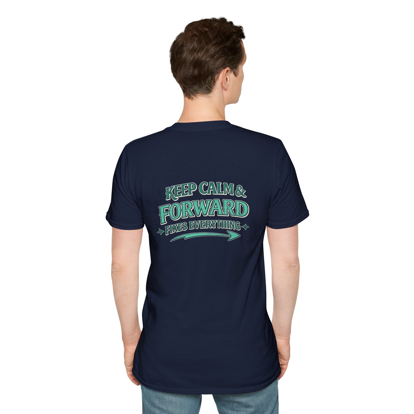 "Keep Calm & Forward" Graphic Tee