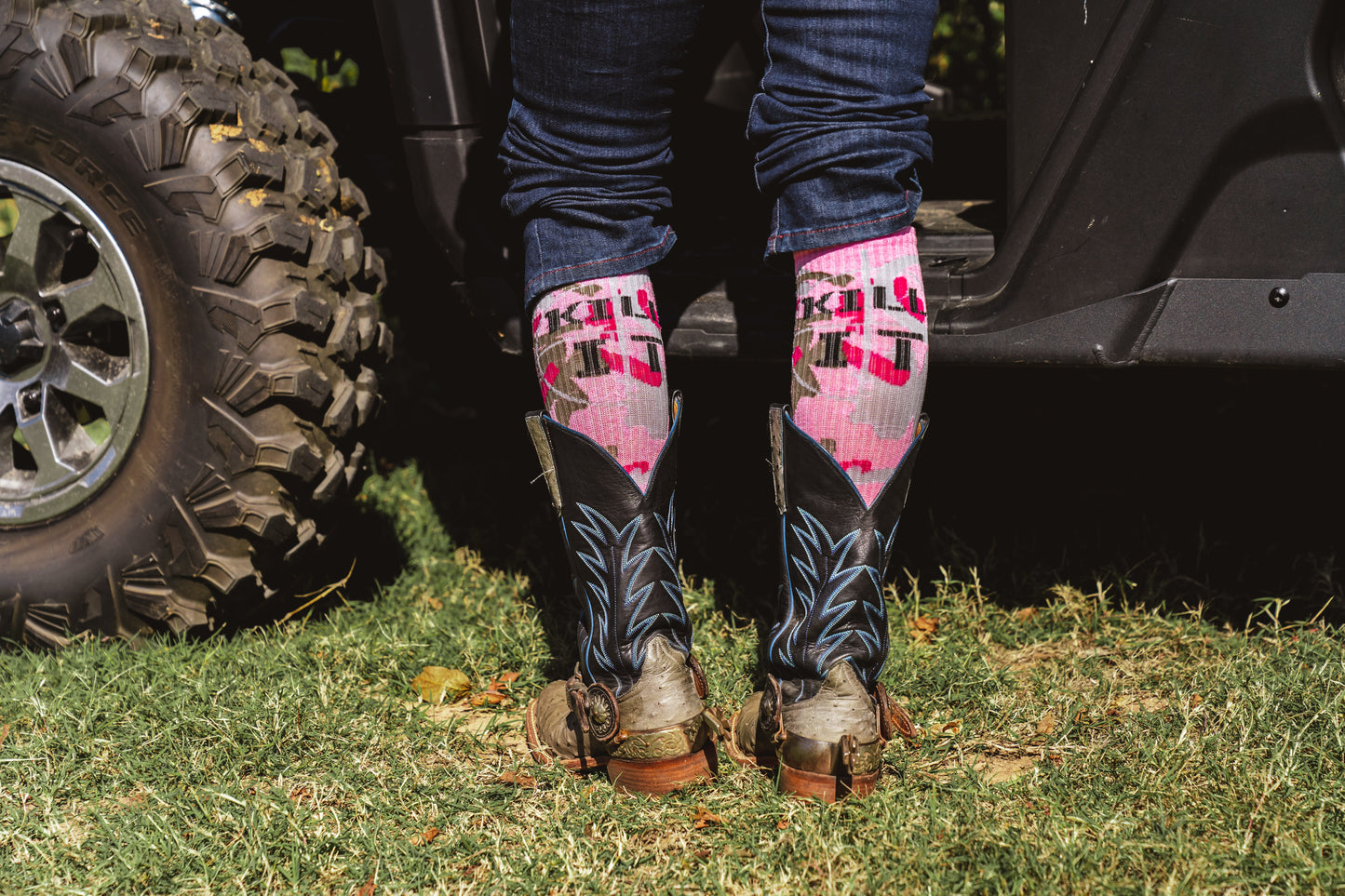 Camo Kill It Performance Boot Socks