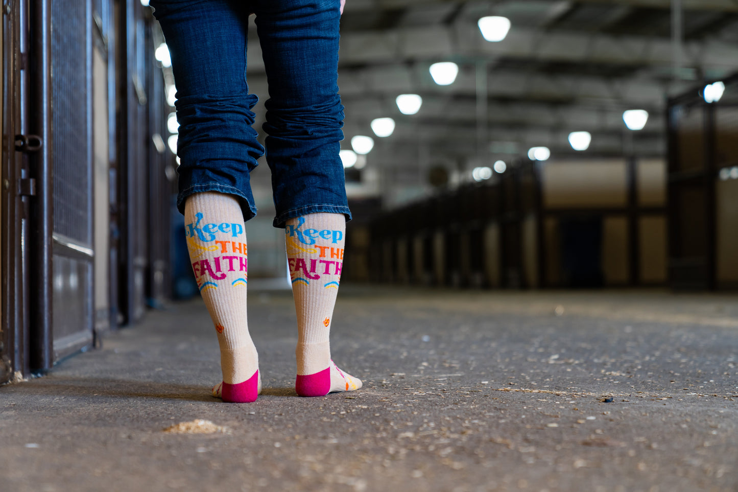 Keep The Faith Performance Boot Socks