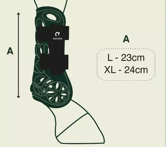 Air Ultralight Front Horse Boot - Gatusos