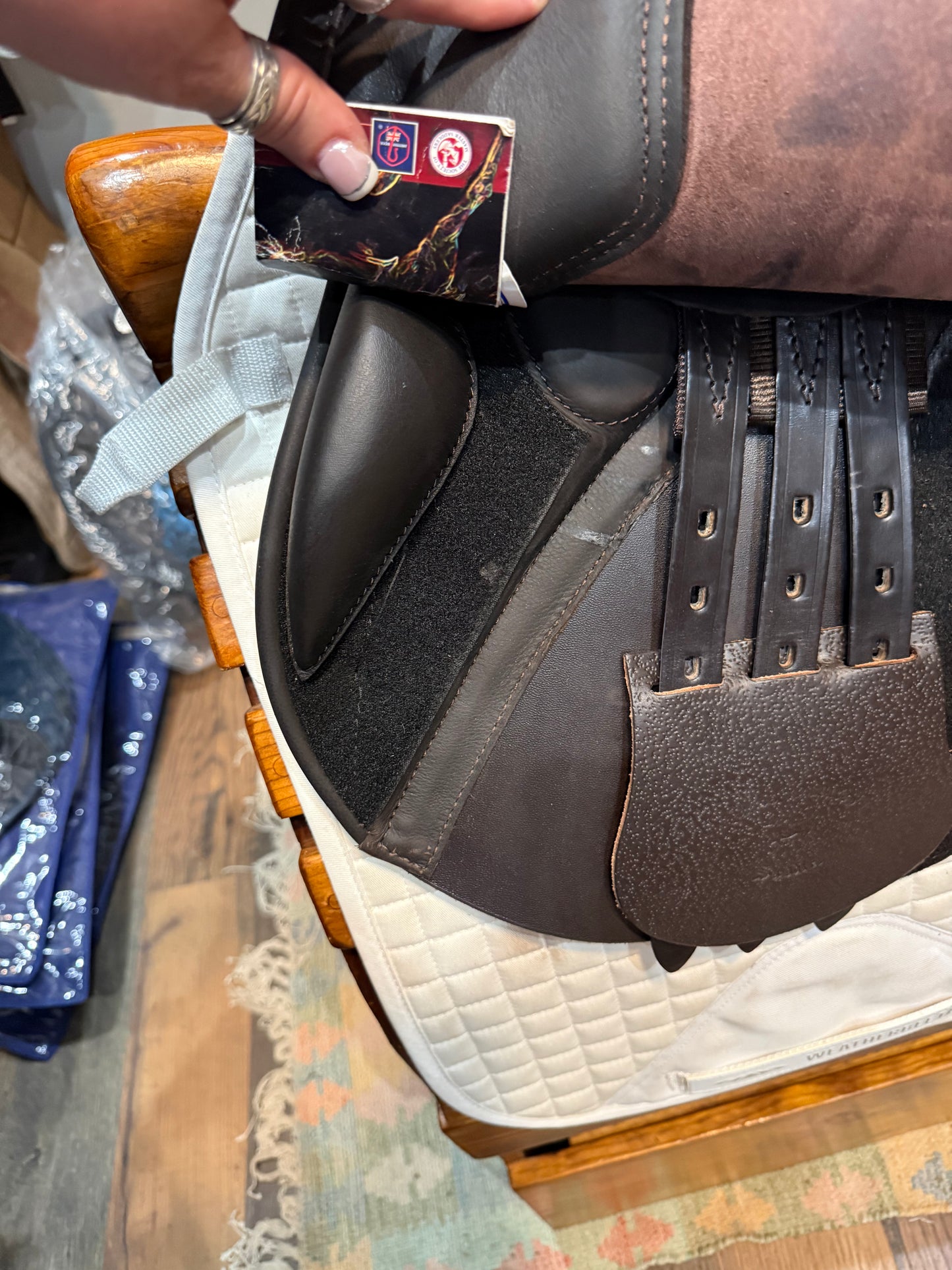 Black Country Solare Jump Saddle – 17.5”  MW - DEMO