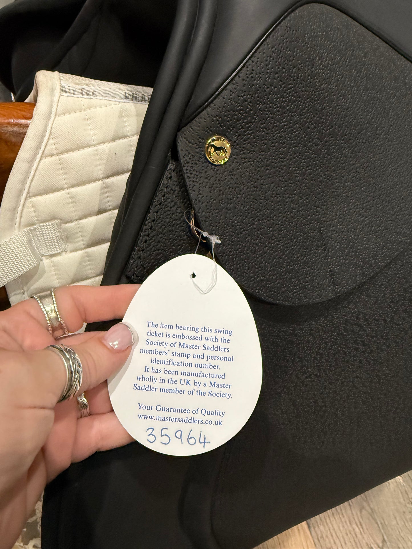Black Country Wexford Jump Saddle – 17.5”  MW - DEMO