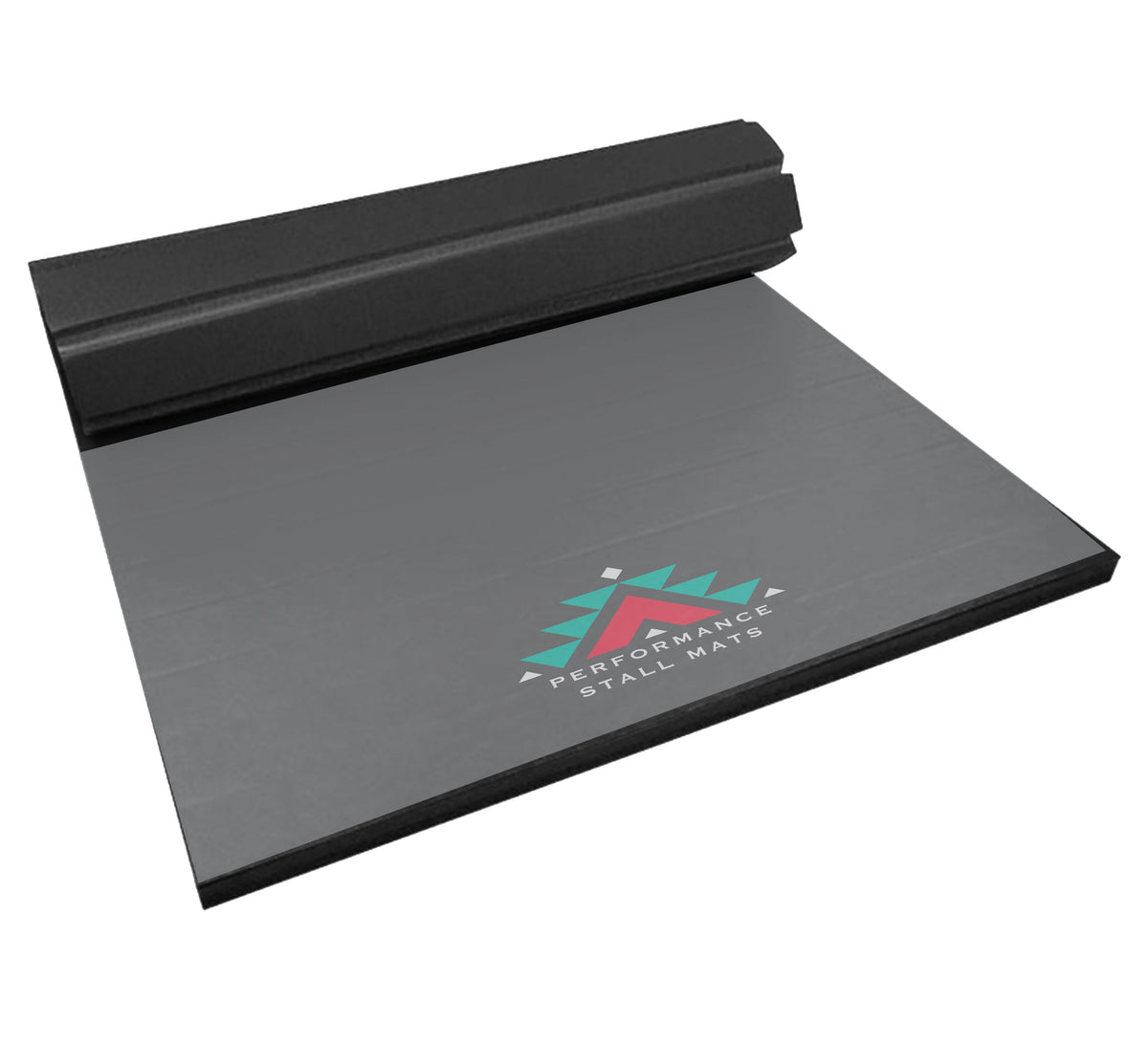 Portable Stall Mat Charcoal Grey 5x10