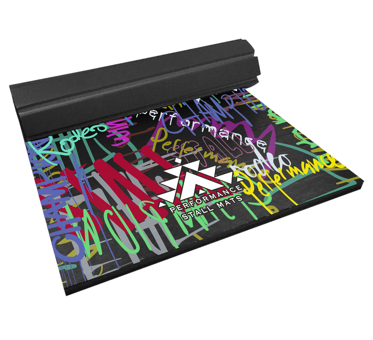 Portable Stall Mat Street Art Design 5x10